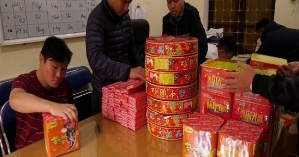 Công an TP.HCM triệt phá 8 vụ vận chuyển, kinh doanh pháo nổ dịp tết