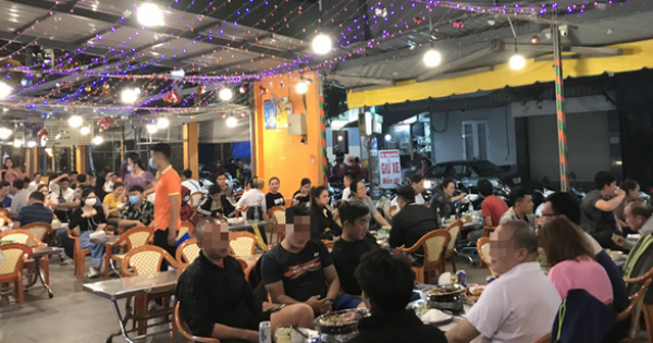 Vô số quán nhậu ở TP.HCM vẫn 'vui như ngày hội' mặc kệ COVID-19