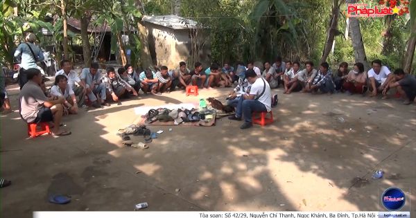 Kiên Giang: Triệt xóa tụ điểm đánh bạc bắt giữ 29 đối tượng tạm giữ gần 400 triệu đồng