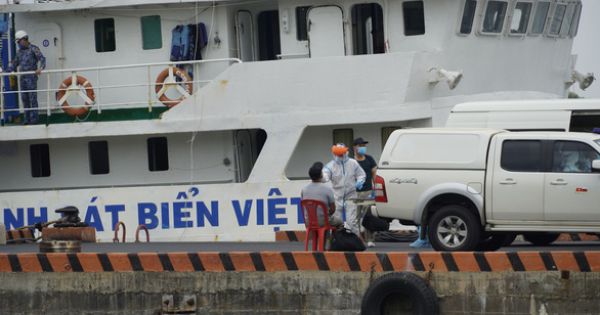 Thủy thủ tàu Indonesia tử vong, Bà Rịa - Vũng Tàu xét nghiệm thấy 5 người dương tính COVID-19