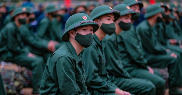 Hơn 4.000 bạn trẻ nhập ngũ tại Hà Nội