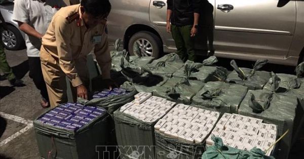 Tiêu hủy hơn 11.000 bao thuốc lá nhập lậu
