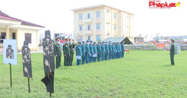 Quảng Trị: Ban chỉ huy quân sự TP Đông Hà với công tác huấn luyện và giáo dục chính trị đầu năm 2021