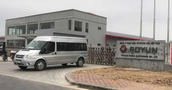 Xét nghiệm SARS-CoV-2 lại cho toàn bộ công nhân Công ty Poyun