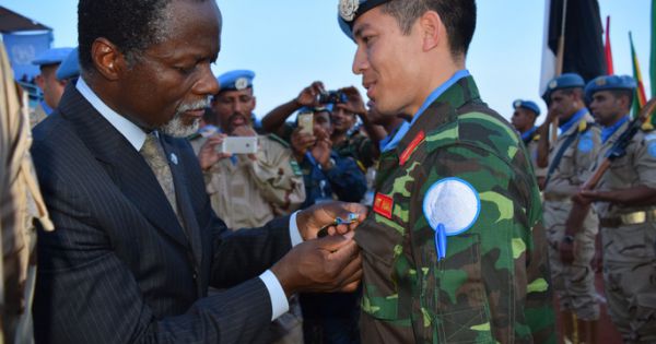 Sĩ quan Việt Nam được cử đi làm việc tại trụ sở Liên Hợp Quốc