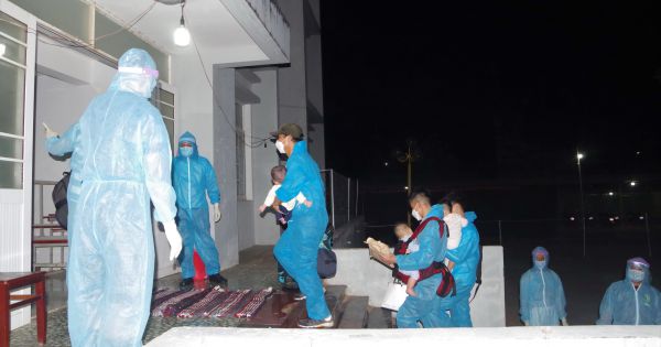 Bạc Liêu tiếp nhận, cách ly y tế 375 công dân trở về từ Hàn Quốc