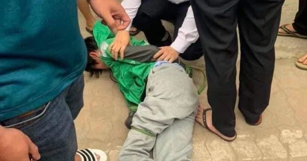 Bắt kẻ mặc đồng phục Grab xông vào cướp ngân hàng BIDV giữa trưa