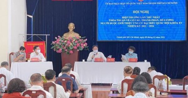 TP.HCM bàn giao 224 hồ sơ người ứng cử đại biểu Quốc hội khóa XV và đại biểu Hội đồng nhân dân