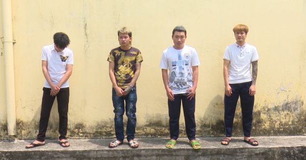 An Giang: Bắt tạm giam 06 đối tượng gây rối trật tự công cộng