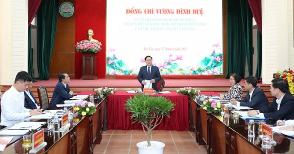 Đề xuất thành lập thành phố Sơn Tây thuộc Hà Nội