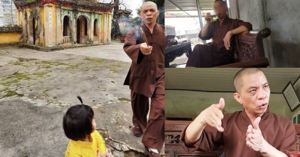 Điều chuyển sư thầy cầm nhang cháy xua đuổi người mặc áo dài đi lễ chùa tại Hải Phòng