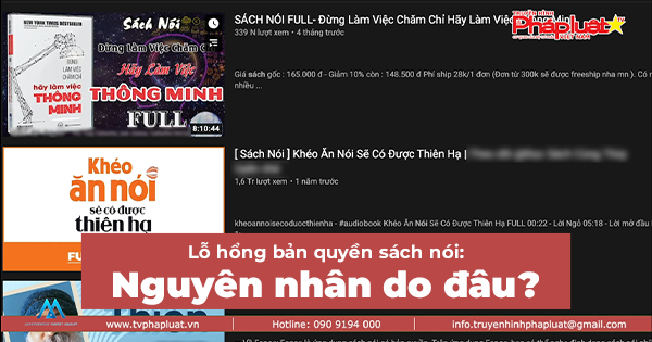 Bản Tin Sách Và Bạn - Kỳ 41: Lỗ hổng bản quyền sách nói: Nguyên nhân do đâu?