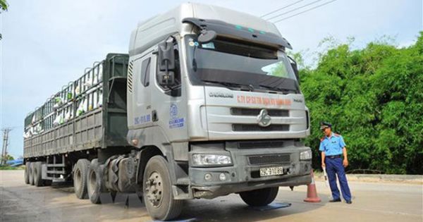 Từ ngày 1/4 tiến hành xử lý xe quá khổ, quá tải trọng