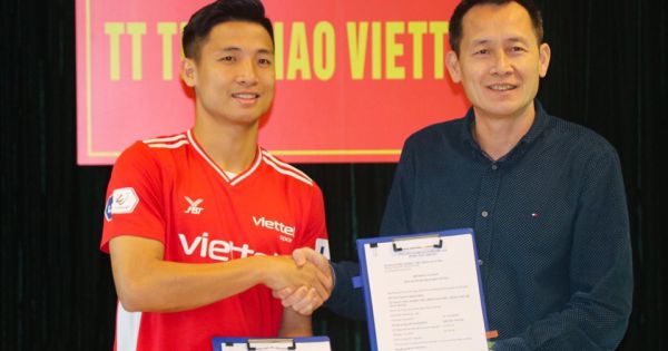 Bùi Tiến Dũng ký hợp đồng dài hạn với Câu Lạc Bộ Viettel