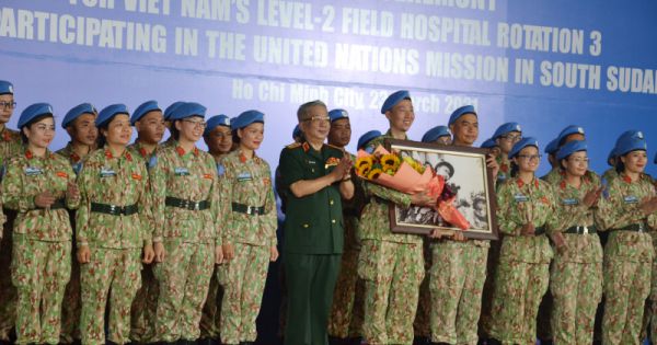 Bệnh viện Dã chiến cấp 2 số 3 xuất quân sang Nam Sudan gìn giữ hòa bình LHQ