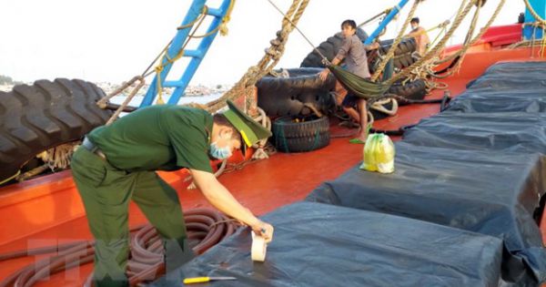 Kiên Giang: Bắt 2 tàu chở 200.000 lít dầu không rõ nguồn gốc