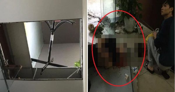 Hà Nội: Sàn nhà chung cư thủng, hai người rơi xuống tầng dưới