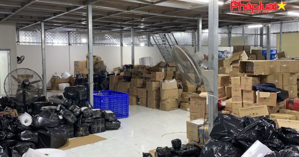 Bắt giữ kho hàng có dấu hiệu sai phạm lớn nhất Ninh Bình