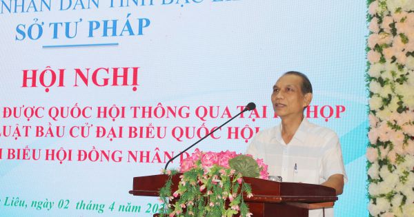 Bạc Liêu: Triển khai Luật Bầu cử Quốc hội và đại biểu HĐND