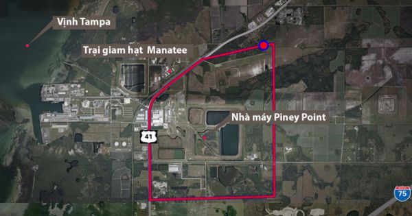 Mỹ: Florida ban bố tình trạng khẩn cấp vì rò rỉ chất thải chứa phóng xạ
