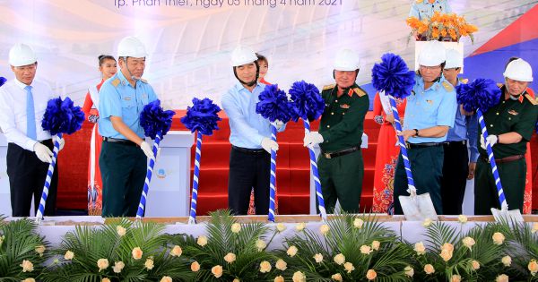 Thi công dự án sân bay Phan Thiết