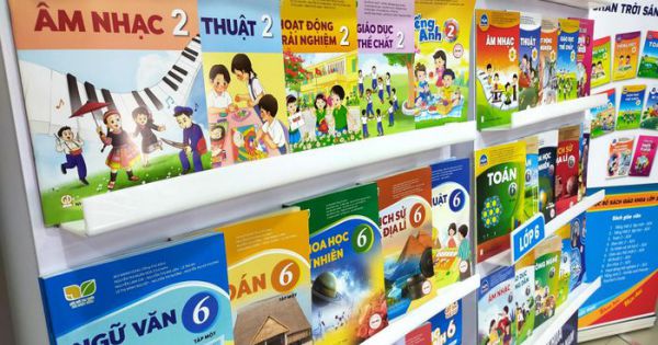 Công bố giá sách giáo khoa lớp 2 và lớp 6