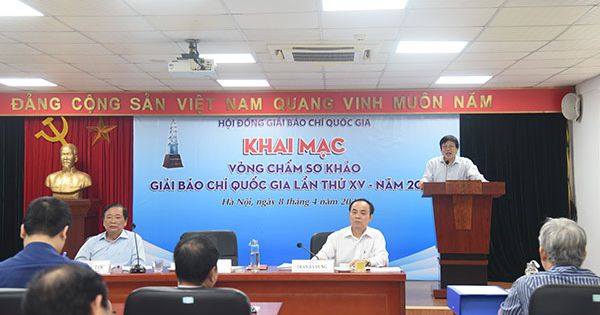 Hơn 1.800 tác phẩm vào vòng Sơ khảo Giải Báo chí quốc gia năm 2020