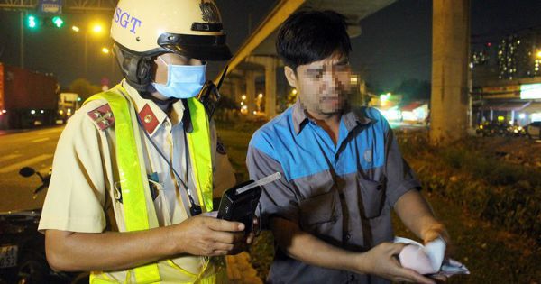 3 tuần kiểm tra nồng độ cồn, CSGT TP.HCM phạt 15,6 tỉ đồng