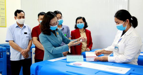 Yên Bái tiếp nhận 4.500 liều vaccine AstraZeneca phòng COVID-19