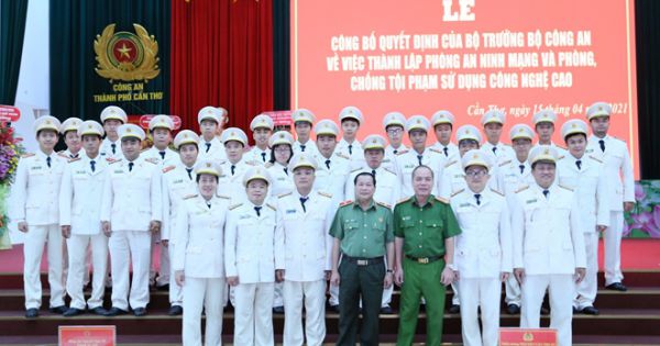 Công an Cần Thơ thành lập đơn vị mới