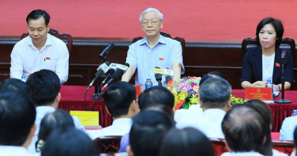 Tổng Bí thư ứng cử Quốc hội ở quận Ba Đình, Đống Đa, Hai Bà Trưng