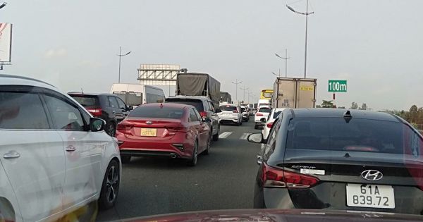 Phạt đơn vị quản lý cao tốc Long Thành - Dầu Giây vì để ùn tắc
