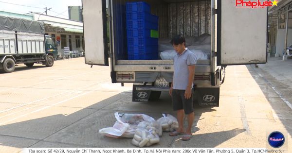 An Giang: Bắt giữ ôtô tải vận chuyển 1.500 kg chả cá không rõ nguồn gốc