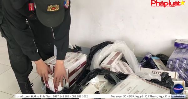 An Giang: Phát hiện bắt giữ hơn 2.400 bao thuốc lá ngoại trên tuyến biên giới
