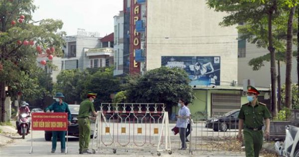 Tạm thời đình chỉ 2 cán bộ Công an liên quan đến phòng chống dịch ở Vĩnh Phúc