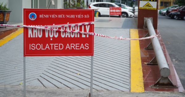 Phong tỏa Khoa cấp cứu của Bệnh viện Hữu nghị Việt Xô vì 2 ca dương tính với SARS-CoV-2