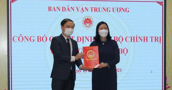 Ông Phạm Tất Thắng được phân công làm Phó Trưởng Ban Dân vận Trung ương