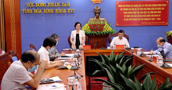 Bộ Nội vụ đi thẳng vào vùng dịch để kiểm tra bầu cử