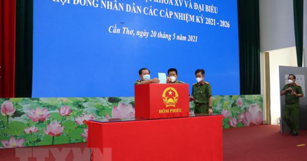 Cần Thơ: 8 tổ bầu cử thuộc lực lượng vũ trang tham gia bầu cử sớm