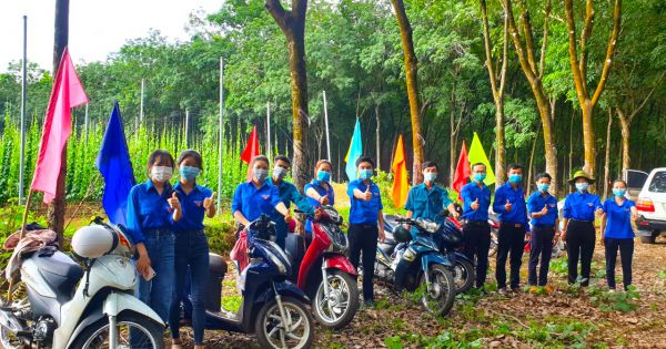 Tuổi trẻ Bình Phước đồng lòng hướng về ngày hội non sông