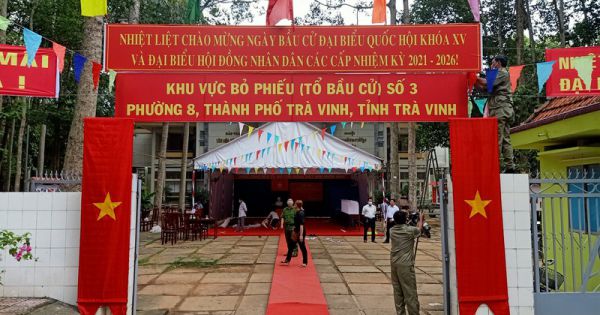 Tuyên truyền bầu cử sâu rộng trong đồng bào Khmer tại tỉnh Trà Vinh