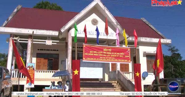 Bình Định: Hân hoan ngày hội toàn dân đi bầu cử