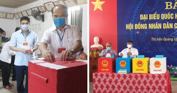 Cử tri Bắc Kạn, Cao Bằng nô nức đi bầu cử