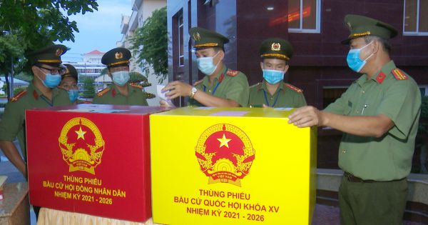 Bạc Liêu: Hơn 1.000 cán bộ, chiến sĩ bầu cử đại biểu Quốc hội và đại biểu HĐND các cấp