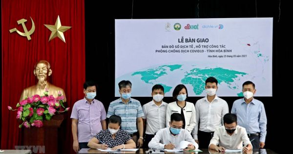 Hòa Bình đưa vào sử dụng bản đồ số dịch tễ phòng chống COVID-19