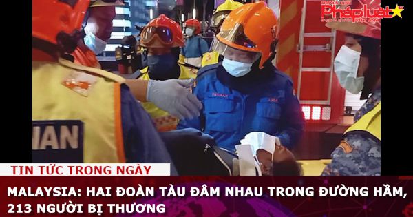 Malaysia: Hai đoàn tàu đâm nhau trong đường hầm, 213 người bị thương