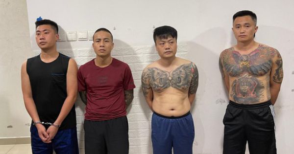 Nhóm truy nã đặc biệt nguy hiểm mở tiệc ma tuý mừng sinh nhật tại Hà Nội