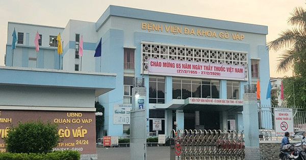 Bệnh viện Gò Vấp ngưng tiếp nhận bệnh nhân do liên quan ca F3 dương tính