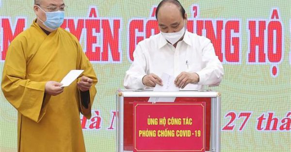 Đã quyên góp được gần 104 tỷ đồng mua vaccine COVID-19