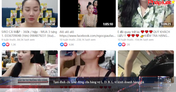 Bản tin thị trường tiêu dùng số 125: Vợ 1 nghệ sĩ hài bị đình chỉ kinh doanh vì bán nước hoa giả nhãn hiệu Chanel, Gucci